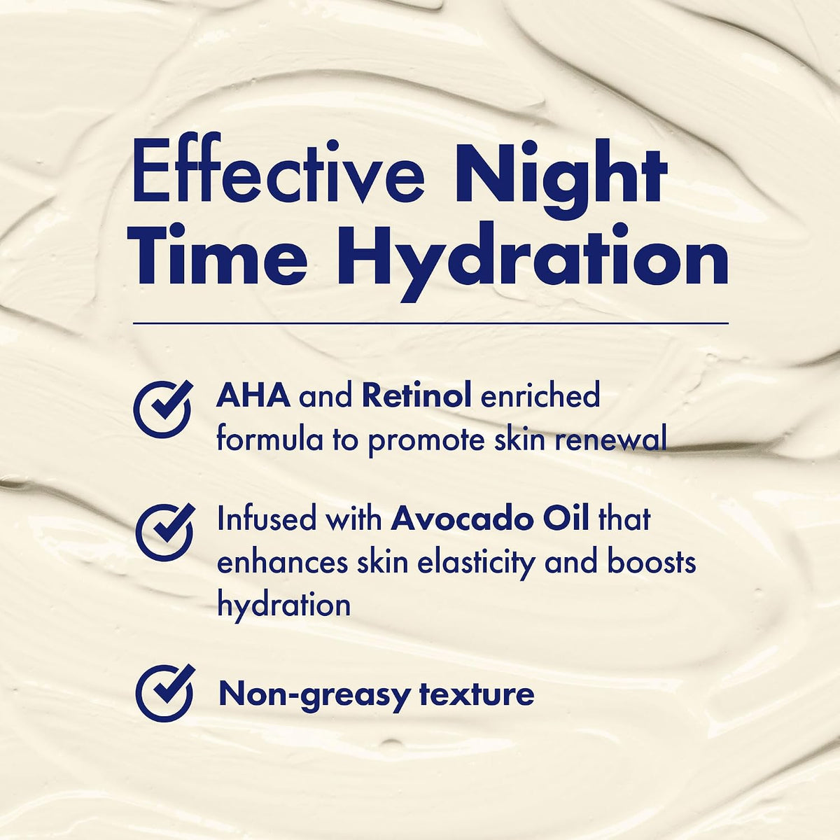 Anti-Wrinkle Cream with Alpha Hydroxy Acids, Coenzyme Q10 and Avocado Oil - Hydrating Face Moisturizer for Fine Lines and Aging Skin - 1.5Oz