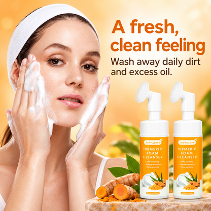 2Pcs Turmeric Facial Cleanser